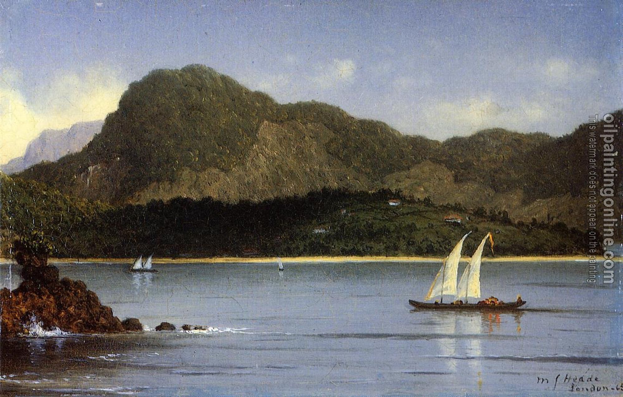 Heade, Martin Johnson - Brazilian View